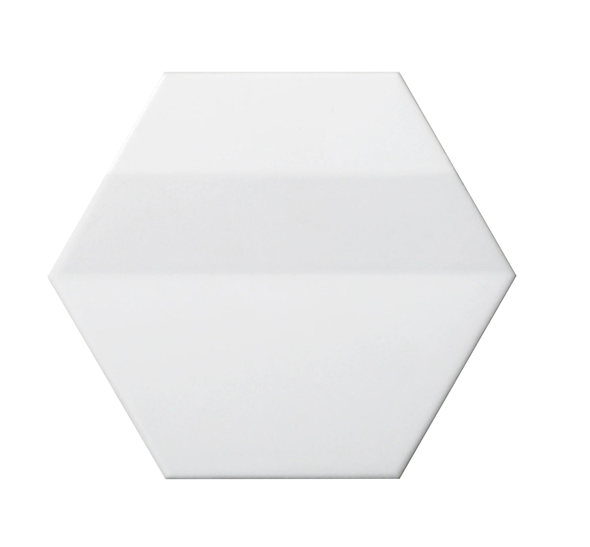 Emser TileEMSER TILE Code White Hex 3D 6" X 7", Glazed Porcelain/Glazed Ceramic Wall Tile (4.160 SF per box) 6" X 7"EMSER TILE Code White Hex 3D 6" X 7", Glazed Porcelain/Glazed Ceramic Wall Tile (4.160 SF per box)