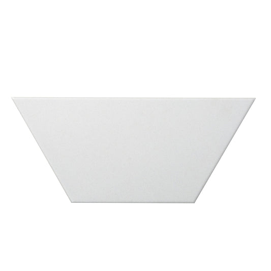 Emser TileEMSER TILE Code White Trapezoid 4" X 9", Glazed Porcelain/Glazed Ceramic Wall Tile Trapezoid 4" X 9"EMSER TILE Code White Trapezoid 4" X 9", Glazed Porcelain/Glazed Ceramic Wall Tile