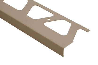 SCHLUTER SYSTEMSSchluter®-BARA-RW L-shaped edging profile for balconies and terraces aluminumlight beige15 mm (9/16")-250 cm (8' 2-1/2")Schluter®-BARA-RW L-shaped edging profile for balconies and terraces