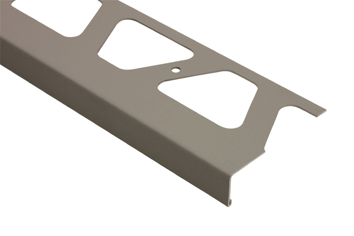 SCHLUTER SYSTEMSSchluter®-BARA-RW L-shaped edging profile for balconies and terraces aluminummetallic grey15 mm (9/16")-250 cm (8' 2-1/2")Schluter®-BARA-RW L-shaped edging profile for balconies and terraces