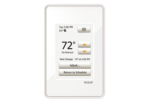 SCHLUTER SYSTEMSSchluter®-DITRA-HEAT-E-RT Programmable touchscreen thermostat for the DITRA-HEAT system Schluter®-DITRA-HEAT-E-RT Programmable touchscreen thermostat for the DITRA-HEAT system