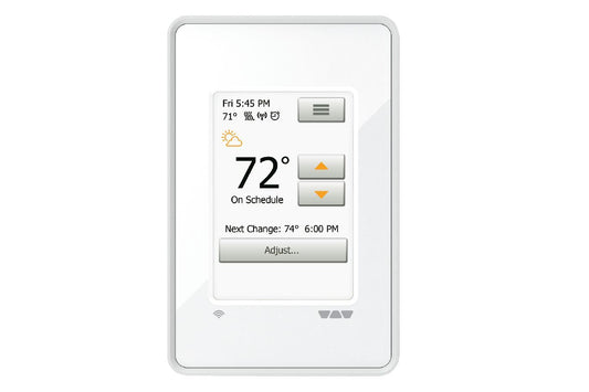 SCHLUTER SYSTEMSSchluter®-DITRA-HEAT-E-WiFi Programmable Wi-Fi thermostat for the DITRA-HEAT system Schluter®-DITRA-HEAT-E-WiFi Programmable Wi-Fi thermostat for the DITRA-HEAT system