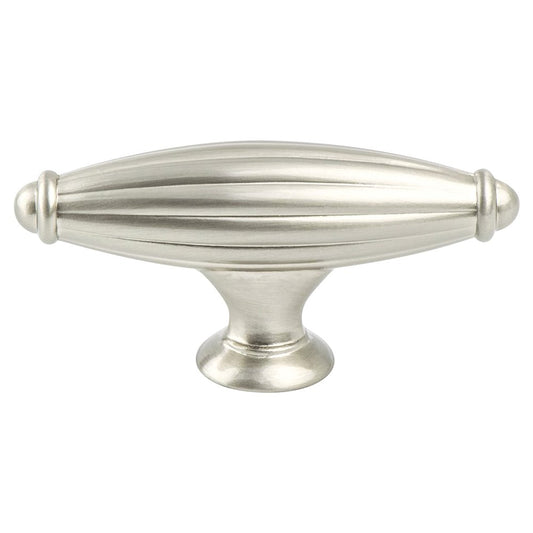 BerensonBerenson Advantage Plus-5 Fluted Knob, Brushed Nickel, 2-3/8" Berenson Advantage Plus-5 Fluted Knob, Brushed Nickel, 2-3/8"