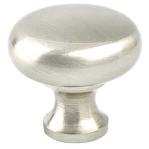 BerensonBerenson 1-1/4" Salem Round Knob, Brushed Nickel Berenson 1-1/4" Salem Round Knob, Brushed Nickel