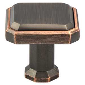 BerensonBerenson 1-3/16" Harmony Square Knob, Verona Bronze Berenson 1-3/16" Harmony Square Knob, Verona Bronze