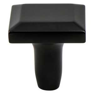 BerensonBerenson 1-3/16" Metro Square Knob, Matte Black Berenson 1-3/16" Metro Square Knob, Matte Black