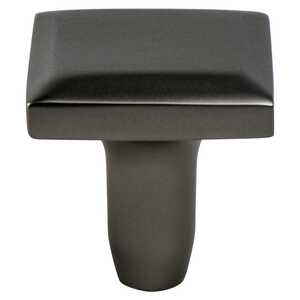 BerensonBerenson 1-3/16" Metro Square Knob, Slate Berenson 1-3/16" Metro Square Knob, Slate