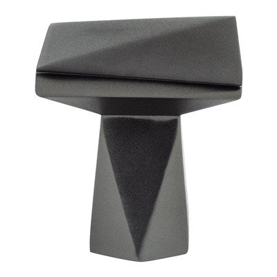 BerensonBerenson 1-3/16" Swagger Square Knob, Slate Berenson 1-3/16" Swagger Square Knob, Slate