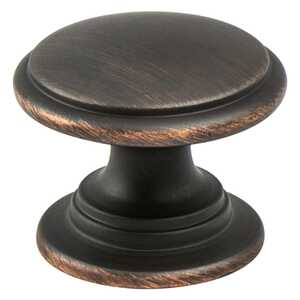 BerensonBerenson 1-3/16" Vibrato Round Knob, Verona Bronze Berenson 1-3/16" Vibrato Round Knob, Verona Bronze