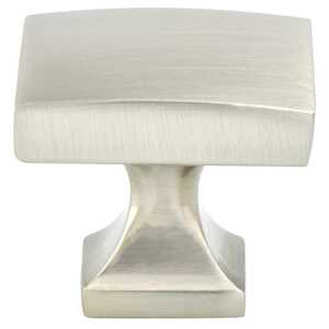 BerensonBerenson 1-3/8" Epoch Edge Square Knob, Brushed Nickel Berenson 1-3/8" Epoch Edge Square Knob, Brushed Nickel