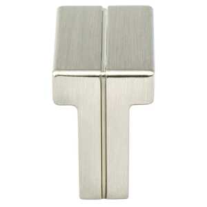 BerensonBerenson 1-3/8" Skyline Rectangle Knob, Brushed Nickel Berenson 1-3/8" Skyline Rectangle Knob, Brushed Nickel