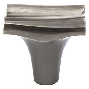 BerensonBerenson 1-5/16" Puritan Rectangle Knob, Brushed Tin Berenson 1-5/16" Puritan Rectangle Knob, Brushed Tin