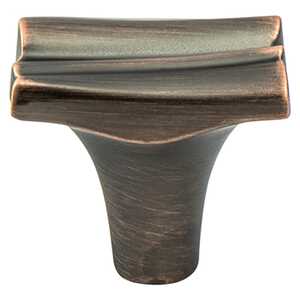 BerensonBerenson 1-5/16" Puritan Rectangle Knob, Verona Bronze Berenson 1-5/16" Puritan Rectangle Knob, Verona Bronze