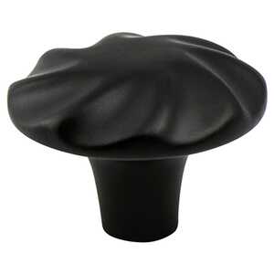 BerensonBerenson 1-5/16" Rhapsody Spiral Knob, Satin Black Berenson 1-5/16" Rhapsody Spiral Knob, Satin Black