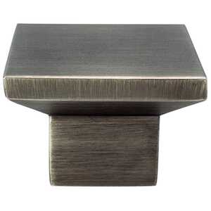 BerensonBerenson 1-9/16" Elevate Square Knob, Graphite Berenson 1-9/16" Elevate Square Knob, Graphite