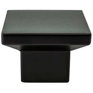 BerensonBerenson 1-9/16" Elevate Square Knob, Matte Black Berenson 1-9/16" Elevate Square Knob, Matte Black