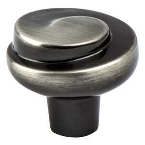 BerensonBerenson 30mm Sonata Round Knob, Rustic Black Nickel Berenson 30mm Sonata Round Knob, Rustic Black Nickel