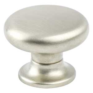 BerensonBerenson 30mm Valencia Round Knob, Brushed Nickel Berenson 30mm Valencia Round Knob, Brushed Nickel