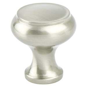 BerensonBerenson 31mm Forté Round Knob, Brushed Nickel Berenson 31mm Forté Round Knob, Brushed Nickel