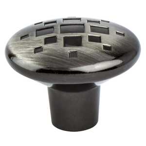 BerensonBerenson 34mm Overture Round Knob, Rustic Black Nickel Berenson 34mm Overture Round Knob, Rustic Black Nickel