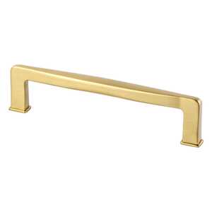 BerensonBerenson 128mm Subtle Surge Decorative Bar Pull, Modern Brushed Gold Berenson 128mm Subtle Surge Decorative Bar Pull, Modern Brushed Gold