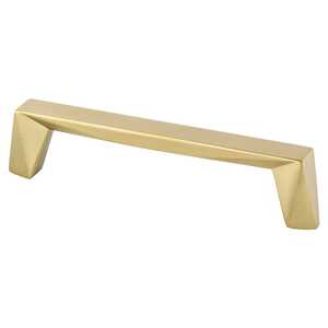 BerensonBerenson 128mm Swagger Handle Pull, Modern Brushed Gold, 5-1/2" Length Berenson 128mm Swagger Handle Pull, Modern Brushed Gold, 5-1/2" Length