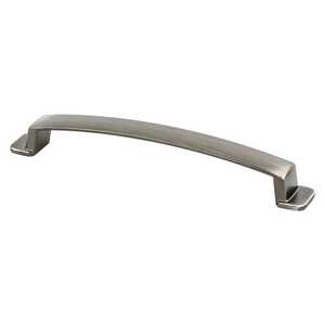 BerensonBerenson 160mm Oasis Handle Pull, Brushed Tin Berenson 160mm Oasis Handle Pull, Brushed Tin