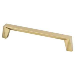 BerensonBerenson 160mm Swagger Decorative Bar Pull, Modern Brushed Gold, 6-3/4" Length Berenson 160mm Swagger Decorative Bar Pull, Modern Brushed Gold, 6-3/4" Length