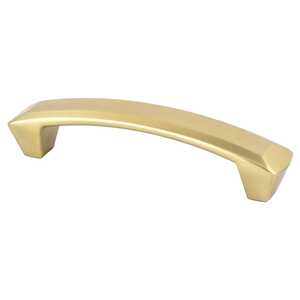 BerensonBerenson 96mm Laura Handle Pull, Modern Brushed Gold Berenson 96mm Laura Handle Pull, Modern Brushed Gold