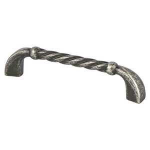 BerensonBerenson 96mm Maestro Handle Pull, Rustic Tin Berenson 96mm Maestro Handle Pull, Rustic Tin