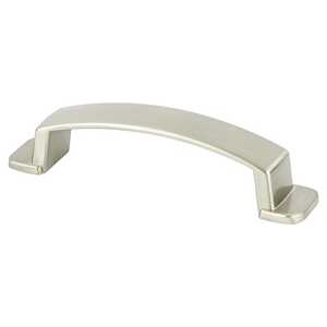 BerensonBerenson 96mm Oasis Handle Pull, Brushed Nickel Berenson 96mm Oasis Handle Pull, Brushed Nickel