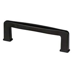 BerensonBerenson 96mm Subtle Surge Handle Pull, Matte Black Berenson 96mm Subtle Surge Handle Pull, Matte Black