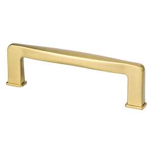 BerensonBerenson 96mm Subtle Surge Handle Pull, Modern Brushed Gold Berenson 96mm Subtle Surge Handle Pull, Modern Brushed Gold