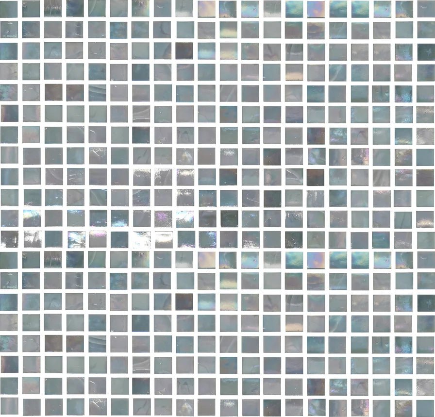 Emser TileEMSER TILE Galore 5/8 X 5/8 on mesh, Glass Mosaic Silver13" X 13"EMSER TILE Galore 5/8 X 5/8 on mesh, Glass Mosaic