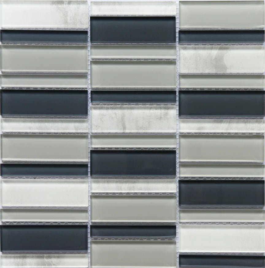 Emser TileEMSER TILE La Vie On Mesh, Glass Mosaic Gray12" x 12"EMSER TILE La Vie On Mesh, Glass Mosaic