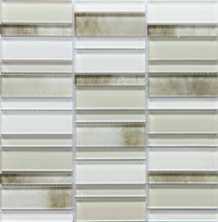 Emser TileEMSER TILE La Vie On Mesh, Glass Mosaic Cream12" x 12"EMSER TILE La Vie On Mesh, Glass Mosaic