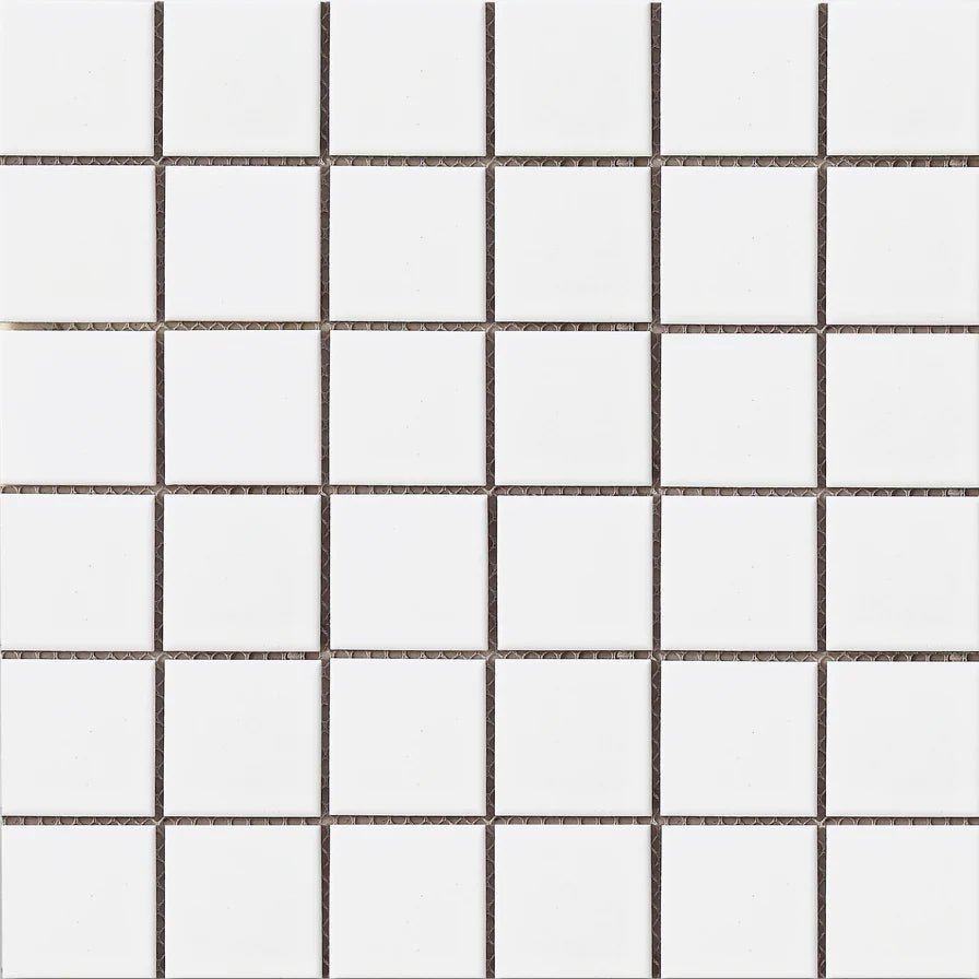 Emser TileEMSER TILE Impact 2X2 on Mesh, Glazed Porcelain White12" X 12"EMSER TILE Impact 2X2 on Mesh, Glazed Porcelain