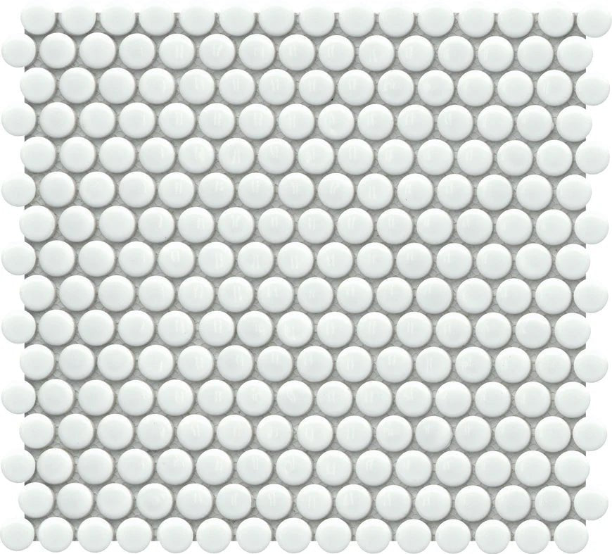 Emser TileEMSER TILE Influence on Mesh, Glazed Porcelain White10" X 11"PennyEMSER TILE Influence on Mesh, Glazed Porcelain