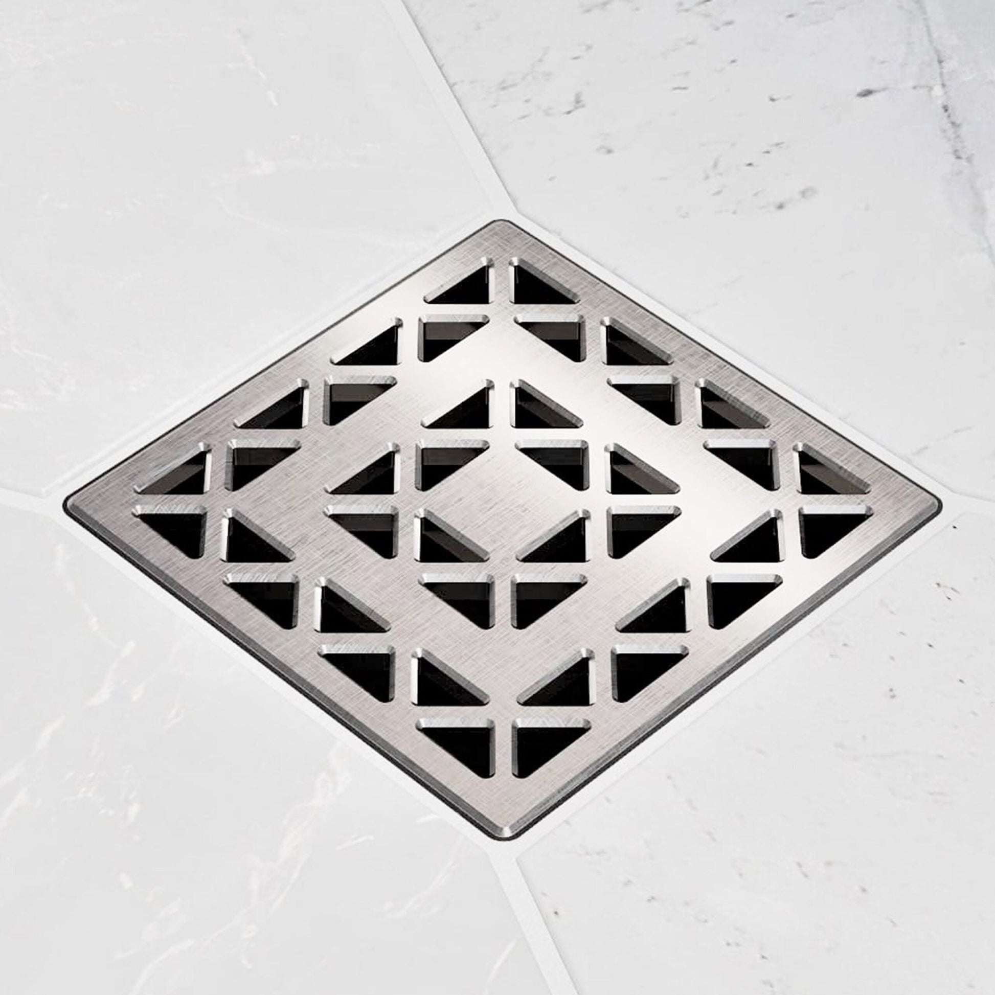 Ebbe ProLattice Pro Drain Cover Brushed NickelLattice Pro Drain Cover