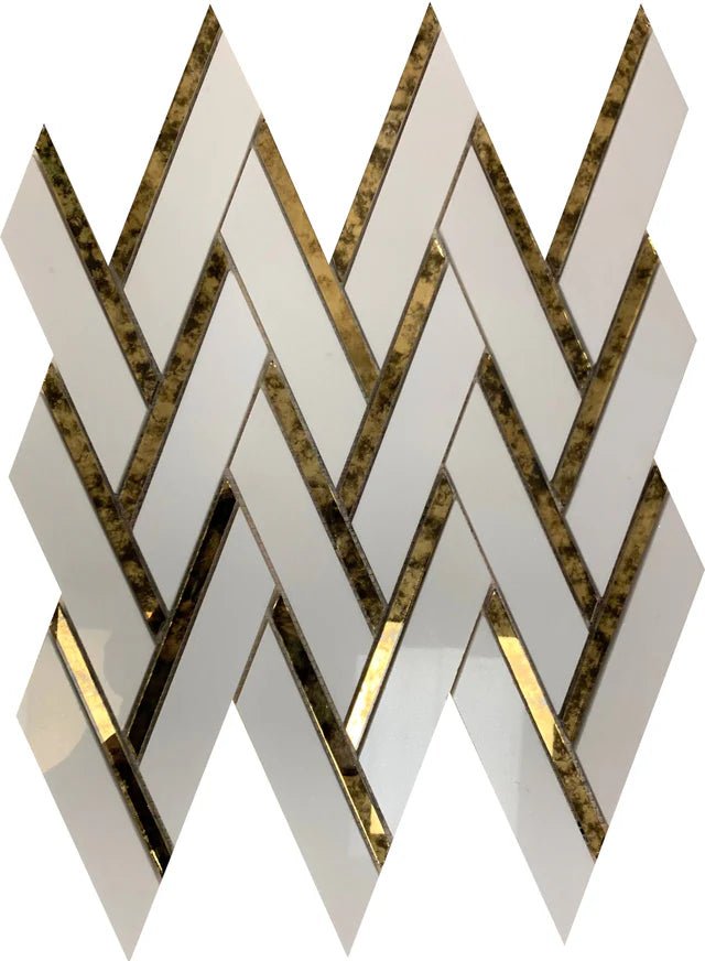 Emser TileEMSER TILE Impulse Marble Chevron on Mesh, Marble, Limestone and Glass Mosaic White14" X 15"EMSER TILE Impulse Marble Chevron on Mesh, Marble, Limestone and Glass Mosaic