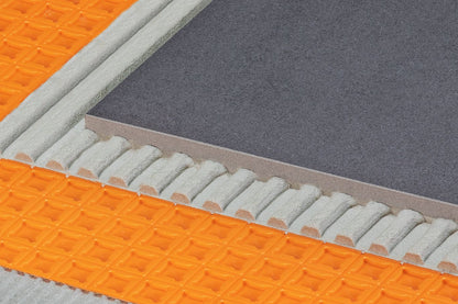 SCHLUTER SYSTEMSSchluter®-DITRA & DITRA-XL Uncoupling and waterproofing membrane 3.5 mm (1/8")5 m² (54 ft²)Schluter®-DITRA & DITRA-XL Uncoupling and waterproofing membrane