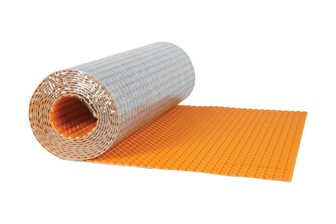 SCHLUTER SYSTEMSSchluter®-DITRA-HEAT-DUO-PS Peel & stick uncoupling membrane with sound control and thermal break 8 mm (5/16")10 m² (108 ft²)Schluter®-DITRA-HEAT-DUO-PS Peel & stick uncoupling membrane with sound control and thermal break