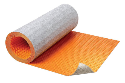 SCHLUTER SYSTEMSSchluter®-DITRA-HEAT-DUO Uncoupling membrane with integrated sound control and thermal break 8 mm (5/16")10 m² (108 ft²)Schluter®-DITRA-HEAT-DUO Uncoupling membrane with integrated sound control and thermal break