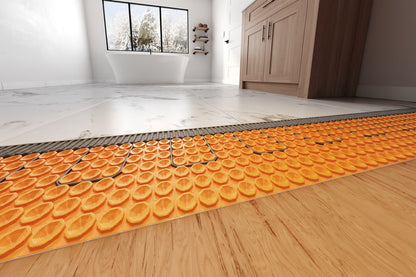 SCHLUTER SYSTEMSSchluter®-DITRA-HEAT-PS Peel & stick uncoupling membrane for floor warming 5 mm (3/16")0.78 m² (8.4 ft²)Schluter®-DITRA-HEAT-PS Peel & stick uncoupling membrane for floor warming