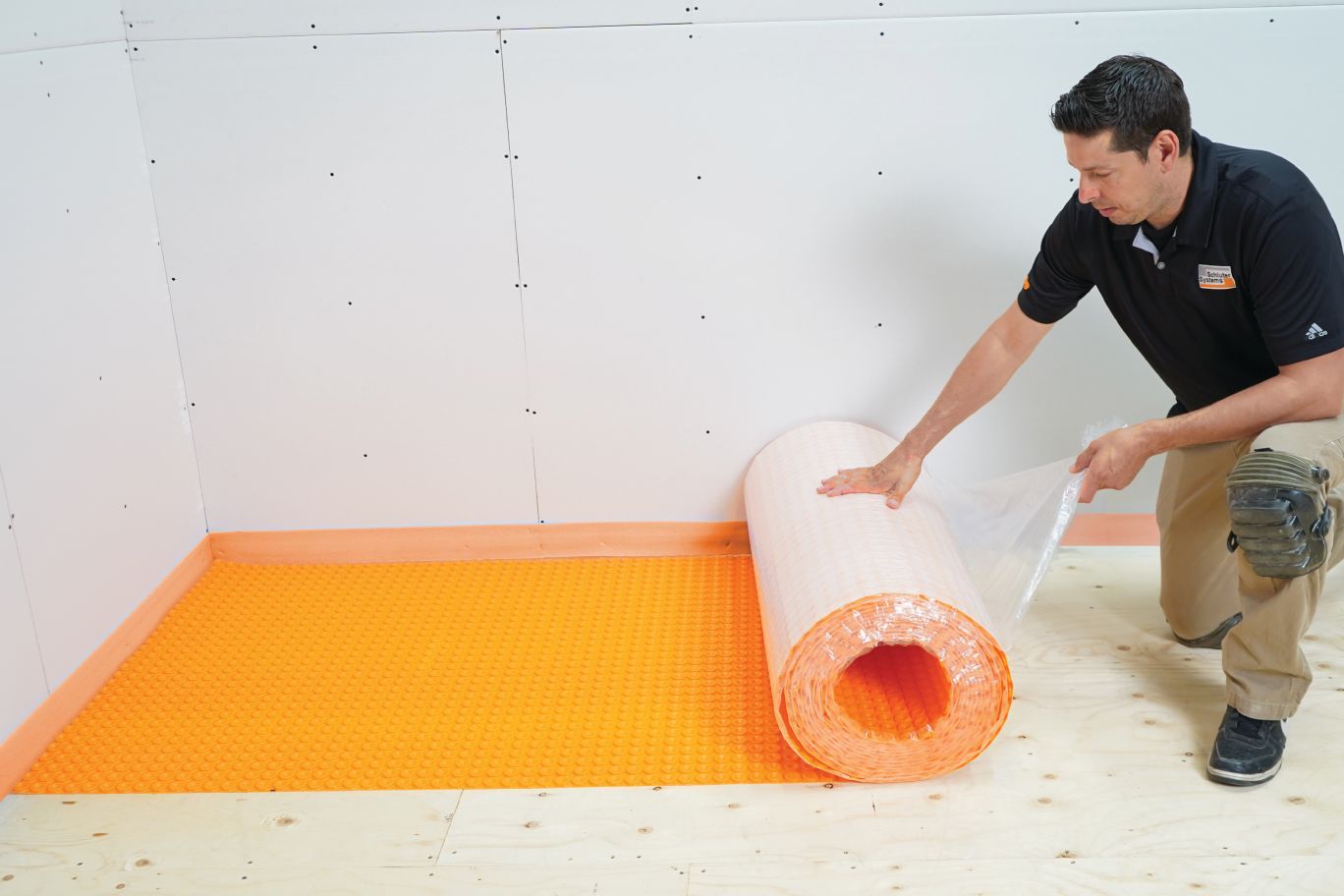 SCHLUTER SYSTEMSSchluter®-DITRA-HEAT-PS Peel & stick uncoupling membrane for floor warming 5 mm (3/16")0.78 m² (8.4 ft²)Schluter®-DITRA-HEAT-PS Peel & stick uncoupling membrane for floor warming