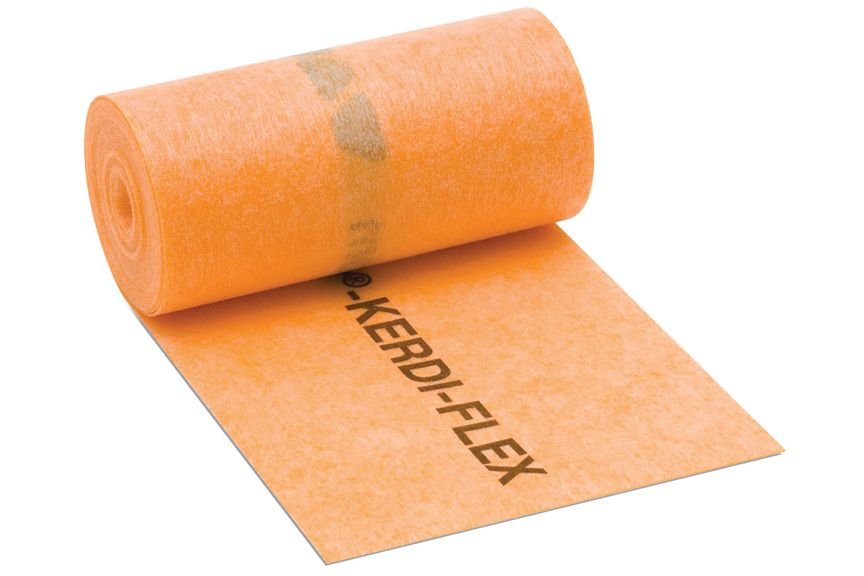 SCHLUTER SYSTEMSSchluter®-KERDI-FLEX Waterproofing strip for use above movement joints 125 mm (5")500 cm (16' 5")Schluter®-KERDI-FLEX Waterproofing strip for use above movement joints