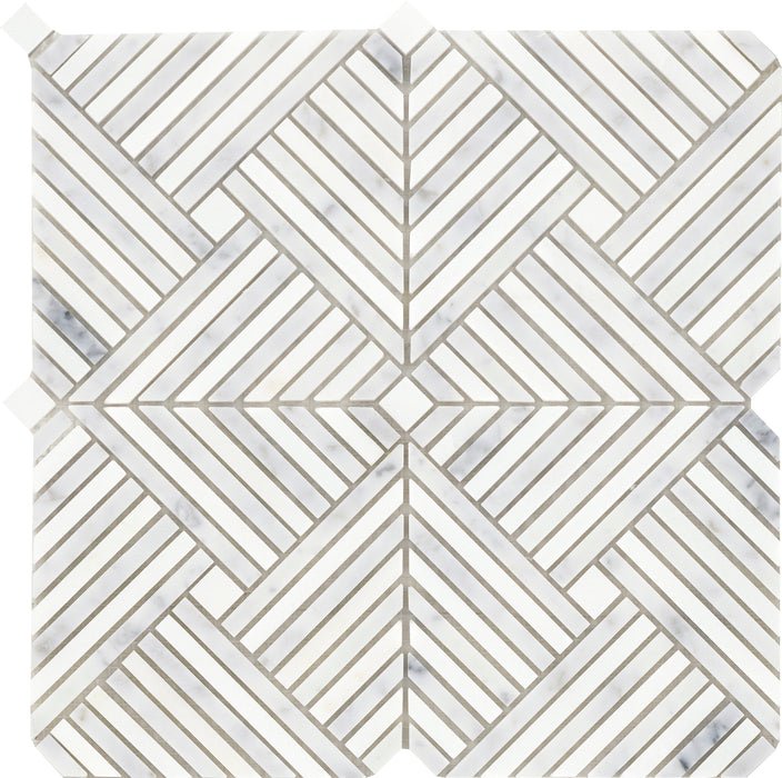 Emser TileALLURO - Emser Tile Mini Palace Silver12" x 12"ALLURO - Emser Tile