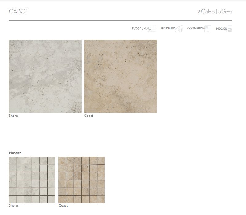 Emser TileCABO - Emser Tile Cabo Ocean13" x 13"CABO - Emser Tile