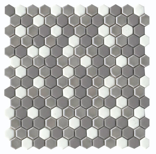 Emser TileCONFETTI II - Emser Tile Freddo Blend12" x 12" Hexagon MosaicCONFETTI II - Emser Tile