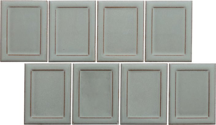 Emser TileCUADRO - Emser Tile GrayFrame 9" x 14" MosaicCUADRO - Emser Tile